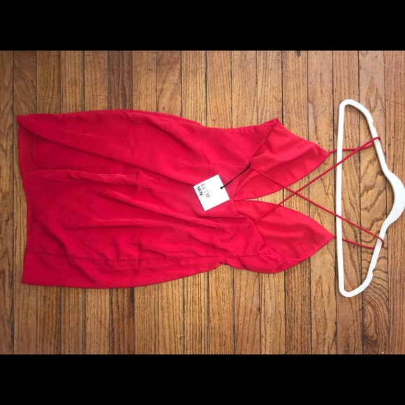 Red Dress - Revolve - Picture 3 of 5